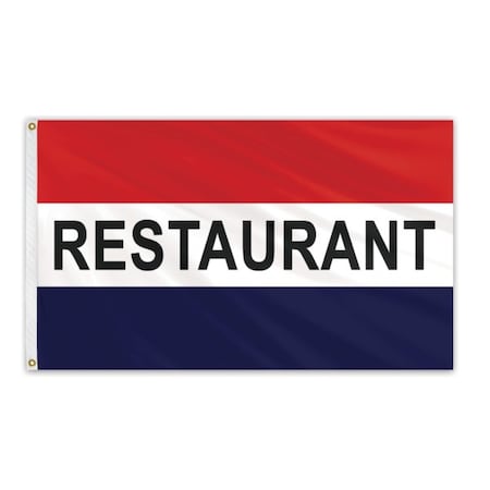 Restaurant Message Flag 3'x5' Standard Flag